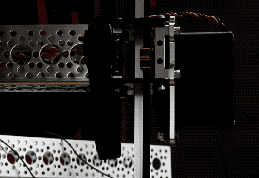 Animation of the gear rack kit servo in motion.